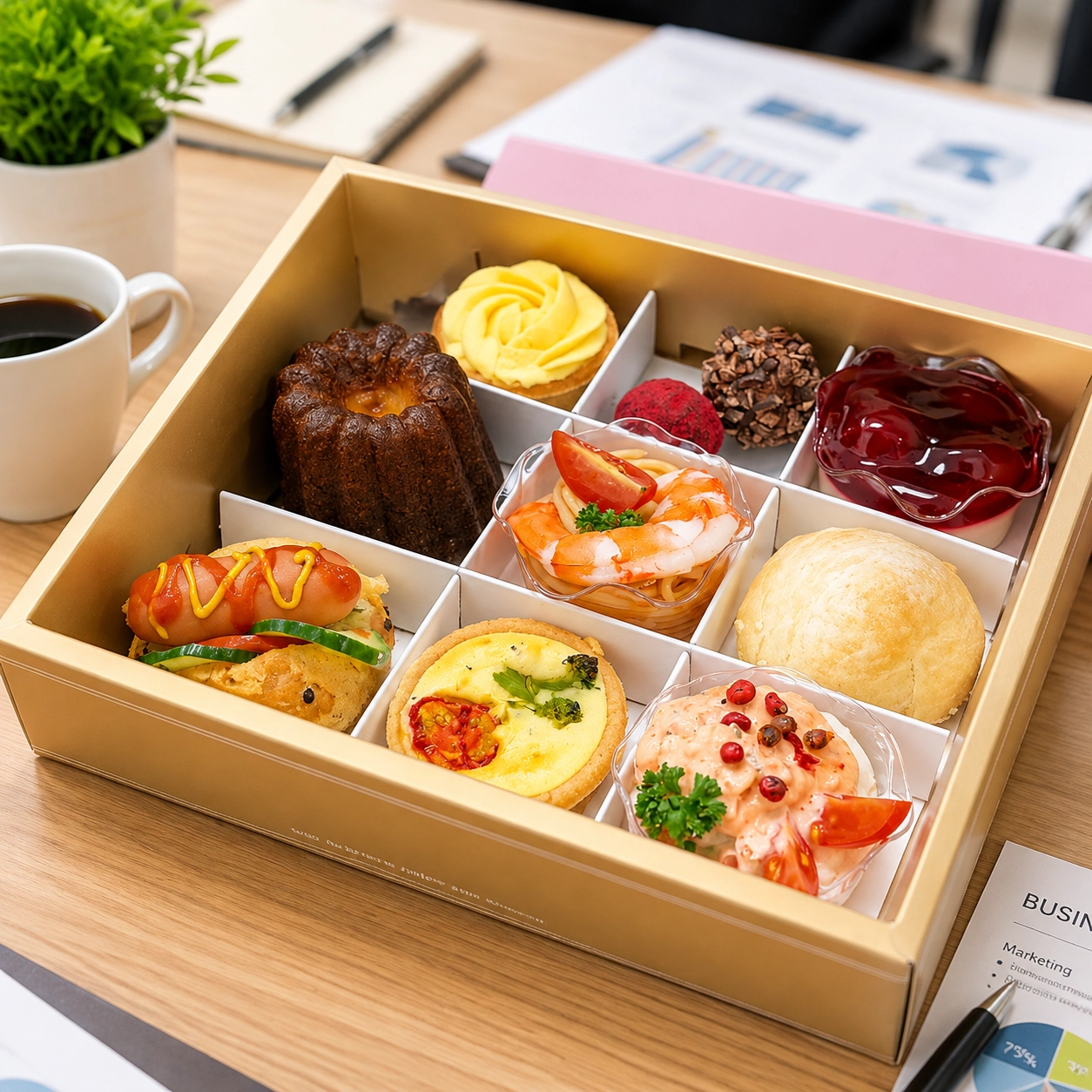 九宮格點心餐盒